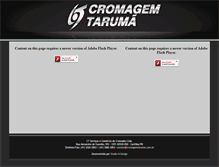 Tablet Screenshot of cromagemtaruma.com.br